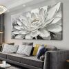 Lotus Canvas Wall Art, 20" x 40" - Thumbnail 1