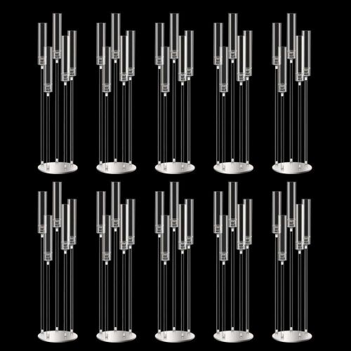 42.5inch 10pcs Acrylic Candelabra Centerpieces - Lot 177
