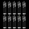 42.5inch 10pcs Acrylic Candelabra Centerpieces - Thumbnail 1