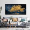 Gold Tree of Life Wall Art, 21" x 48" - Thumbnail 1