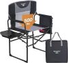SUNNYFEEL Oversized Camping Directors Chair 500 LBS - Thumbnail 1