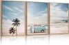 Framed Coastal Wall Art, 24" x 36" - Thumbnail 1