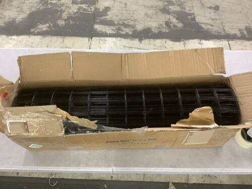 Black Wire Fence, 36" x 50' - Lot 290