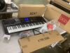 61-Key Beginners Electronic Keyboard Piano Set w/ Lighted Keys, Headphones - Thumbnail 2