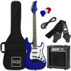 Beginner Electric Guitar Kit w/ Case, 10W Amp, Tremolo Bar - 39in - Thumbnail 1