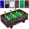 11-in-1 Combo Game Set w/ Ping Pong, Foosball, Air Hockey, 5 Storage Bags - Thumbnail 1