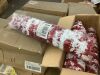 Pallet of (20) Cases of Small Candy Cane Tinsel Tree Centerpieces, 72 per Case - Thumbnail 4