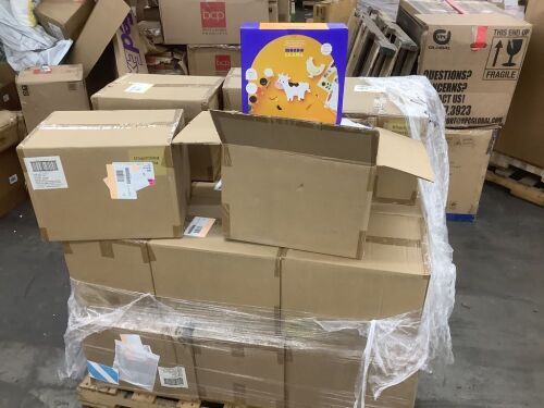 Pallet of (21) Cases of Mondo Llama Paint Your Own Wood Farm Kit, 4 per Case - Lot 597