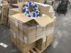 Pallet of (25) Cases of Hanukkah Metallic Bulb Wreath, 2 per Case - Thumbnail 1