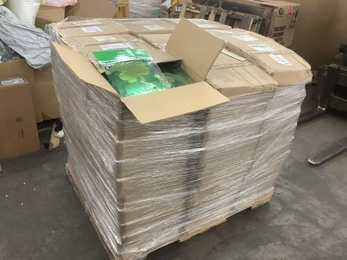 Pallet of (99) Cases of St. Patrick's Day Decorations, Each Case has 10 Banners & 10 Decorating Kits - Lot 95