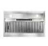 VIKIO 36 in. 900 CFM Convertible Insert Range Hood in Stainless Steel with LED, Washable Filters and Gesture Control - Thumbnail 1