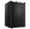 SIMZLIFE 20.4 in 3.0 cu. ft. Compact Mini Refrigerator in Black with Upright Freezer and 360° Cooling System - Thumbnail 1