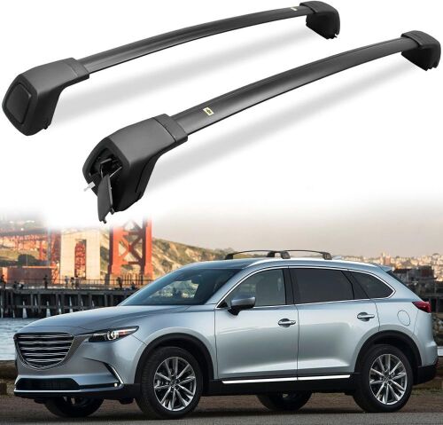 Aluminum Roof Rack Cross Bars for Mazda CX9 2016-2023 - Lot 690