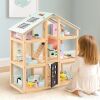 Pillowhale Wooden Dollhouse - Thumbnail 1