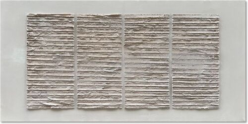 Texturee Abstract Art, 24" x 48" - Lot 374