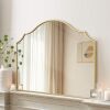 Gold Scalloped Mirror, 35" x 26" - Thumbnail 1