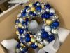 Pallet of (28) Cases of Hanukkah Metallic Bulb Wreath, 2 per Case - Thumbnail 2
