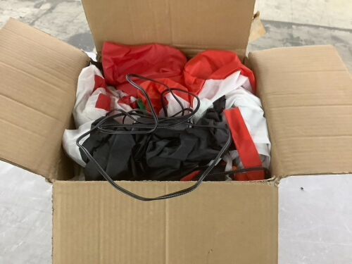 Pre-lit Inflatable Christmas Train & Animated Santa Claus - 8.5ft - Lot 700