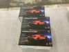 Lot of (3) 1:24 Scale Kids Licensed RC Lamborghini Veneno Car, Head and Taillights - 2 Red & 1 Green - Thumbnail 2