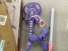 Lot of (2) 19in Kids Flash Guitar, Pretend Play Musical Instrument Toy for Toddlers w/ Mic, Stand - Thumbnail 2