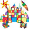 110-Piece Kids Magnetic Tiles Set - Thumbnail 1