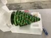 Large Pre-Lit Ceramic Christmas Tree Decoration w/ LED Light, Timer - 18in - Thumbnail 2