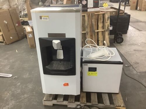 22.2 in. Commercial Ice Maker 550 lbs./24 H Freestanding Stainless Steel Ice Maker Full Size Cubes with 200 lbs.Storage - Lot 10JF
