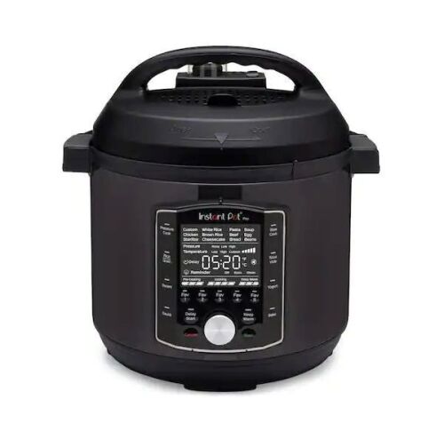 Instant Pot 8 qt. Matte Black Duo Pro Electric Pressure Cooker - Lot 84JF