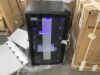 17.3 in.W Single Zone 130-Cans Freestanding Beverage Refrigerator Cooler in Black, UV Protection and Auto LED - Thumbnail 3