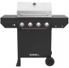 Nexgrill 4-Burner Propane Gas Grill in Black with Stainless Steel Main Lid - Thumbnail 1