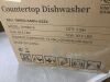 16.5 in. LED Touch Control Countertop Dishwasher in White with 3-Cycles 40 dBA, Portable, 6-Modes - Thumbnail 6