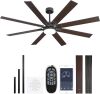 72 Inch Smart Ceiling Fan with Light, Quiet DC Motor - Thumbnail 1