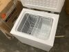 Garage Ready 20.67 in. 1.8 cu. ft. Manual Defrost Chest Freezer with Temperature Alarm Chest Freezer in White - Thumbnail 4