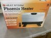 HEAT STORM Phoenix Floor to Wall Electric 1500W Convection/Radiant Infrared Quartz Compact Heater with Thermostat/Overheat Sensor - Thumbnail 2