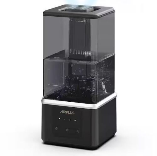 1.1 Gal. Ultrasonic Cool Mist Humidifier Up to 450 sq. ft., with Fragrance Diffuser and 360° Turning Dual Nozzle - Lot 806JF