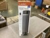 Lasko 1500W 30 in. Black Indoor Electric Tower Forced Air Ceramic Space Heater with Thermostat, 2-Speeds, Timer, and Remote - Thumbnail 2
