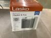 Lasko 1500-Watt 7.65 in. Electric Bathroom Ceramic Space Heater with Fan and ALCI Safety Plug - Thumbnail 2