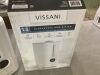 Vissani 1.5 Gal. Ultrasonic Humidifier 360 Degree Turning Dual Nozzle Cool Mist for Medium Room in White - Thumbnail 5