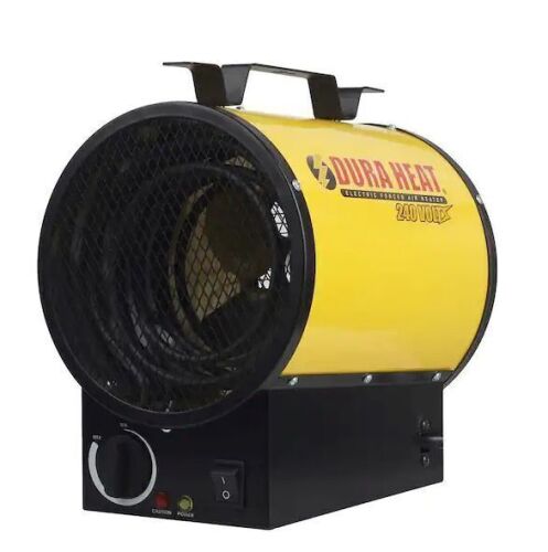 DuraHeat 4800 Watt, 16,400 Btu, 240V Mountable Or Portable Electric Fan Forced Air Heater - Lot 815JF