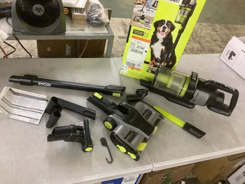 RYOBI 18V ONE+ HP Advanced WHISPER Series Stick Vacuum (Tool Only) - Lot 823JF