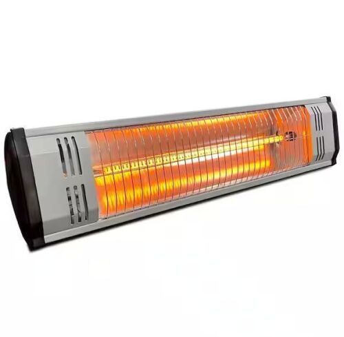 Heat Storm Tradesman 1,500-Watt Electric Outdoor Infrared Quartz Portable Space Heater with Wall/Ceiling Mount - Lot 824JF