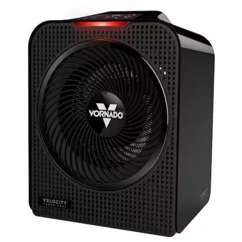 Vornado Forced Air Velocity 5 Whole Room 1500-Watt 5118 BTU Electric Space Heater - Lot 828JF
