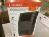 Lasko 1500-Watt 20 in. Black Electric Console Ceramic Space Heater with Tip-Over Switch, Adjustable Louvers, Timer, Remote - Thumbnail 5