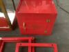 Nostalgia Vintage Professional 8 Oz Kettle Red Popcorn Machine Cart with Interior Light - Thumbnail 6
