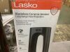 Lasko Bladeless 1500W 28 in. Black Electric Oscillating Tower Ceramic Space Heater with Remote Control and Digital Display - Thumbnail 5