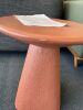Round Concrete Side Table - Thumbnail 2
