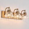 22.83 Inch Vintage 3-Light Vanity Light for Bathroom Brushed Brass Lighting Rustic Vanity Light for Mirror, Farmhouse Bathroom Lighting Fixture(Rust-Proof, Easy Install, Exclude Bulb) - Thumbnail 1