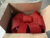 Set of 3 Pre-Lit Christmas Bow Decoration, LED Holiday Decor w/ 8 Functions - Thumbnail 2