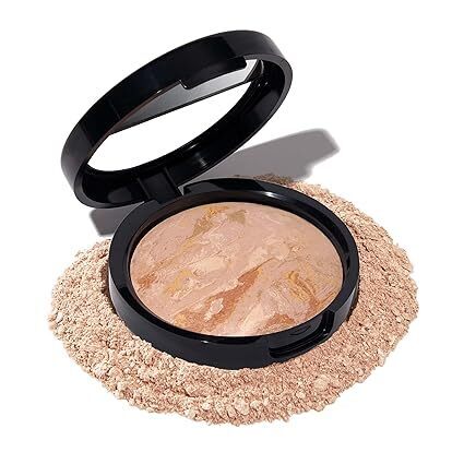 Baked Balance-n-Brighten Color Correcting Powder Foundation - Fair - Buildable Light to Medium Coverage - Demi-Matte Natural Finish - Lot 5564