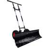 Galvanized Blade 2-Wheel Snow Pusher w/ Adjustable Handle - 36in - Thumbnail 1